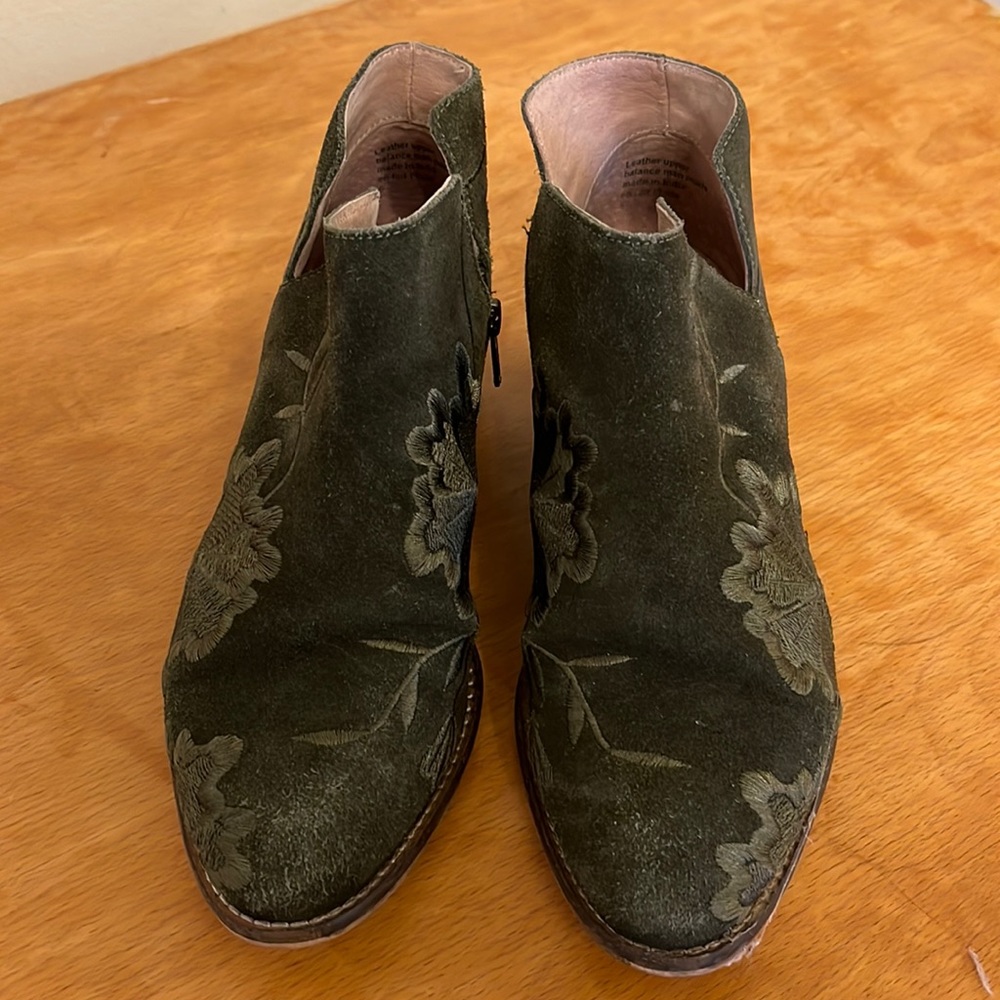 Free people forest green booty